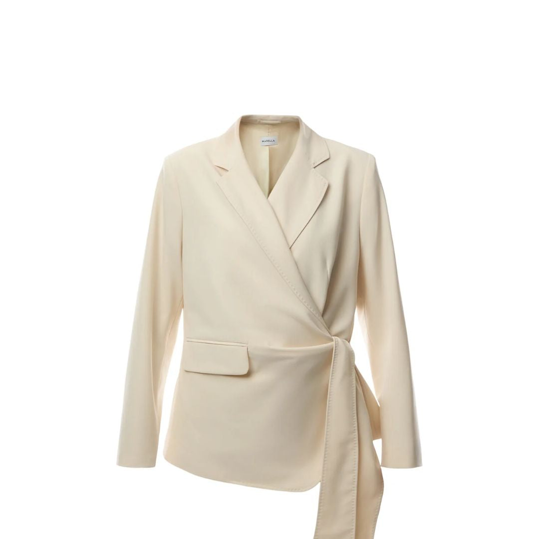 Haiti Wrap Over Tie Jacket 2513041171200