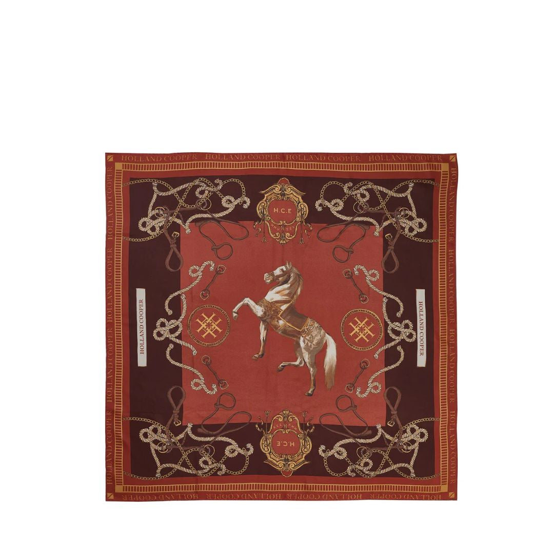 Regal Horse Silk Scarf