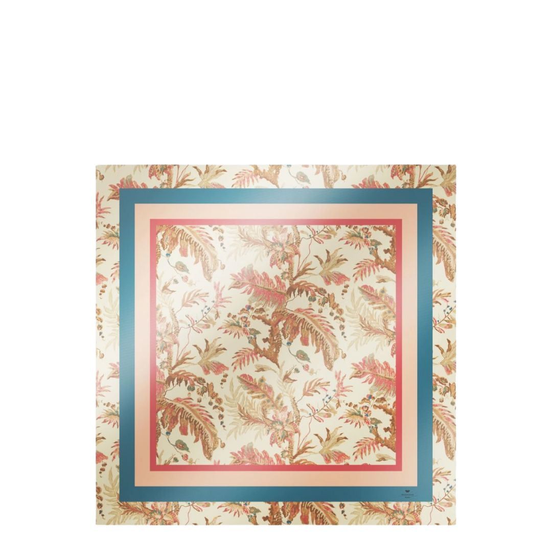 Onesto Printed Twill Pocket Square Scarf 2525546094600