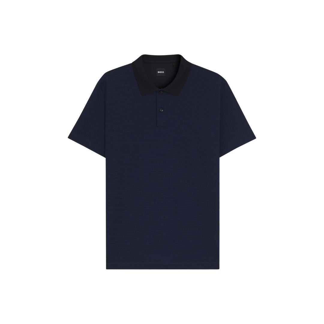 C-Parley 212 Geometric Jacquard Polo Shirt 50543885
