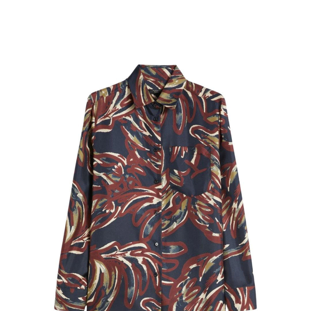 Rive Printed Twill Shirt 2525116062600