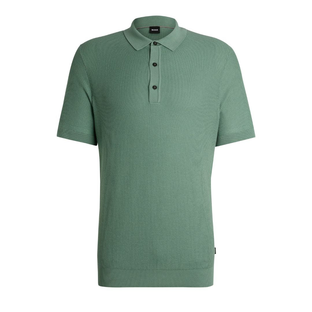 H-Daremo Regular Fit Knitted Polo Shirt 50519615