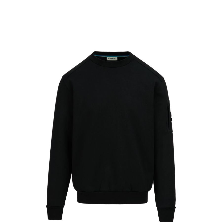 Zip Pocket Interlock Sweatshirt MBS06