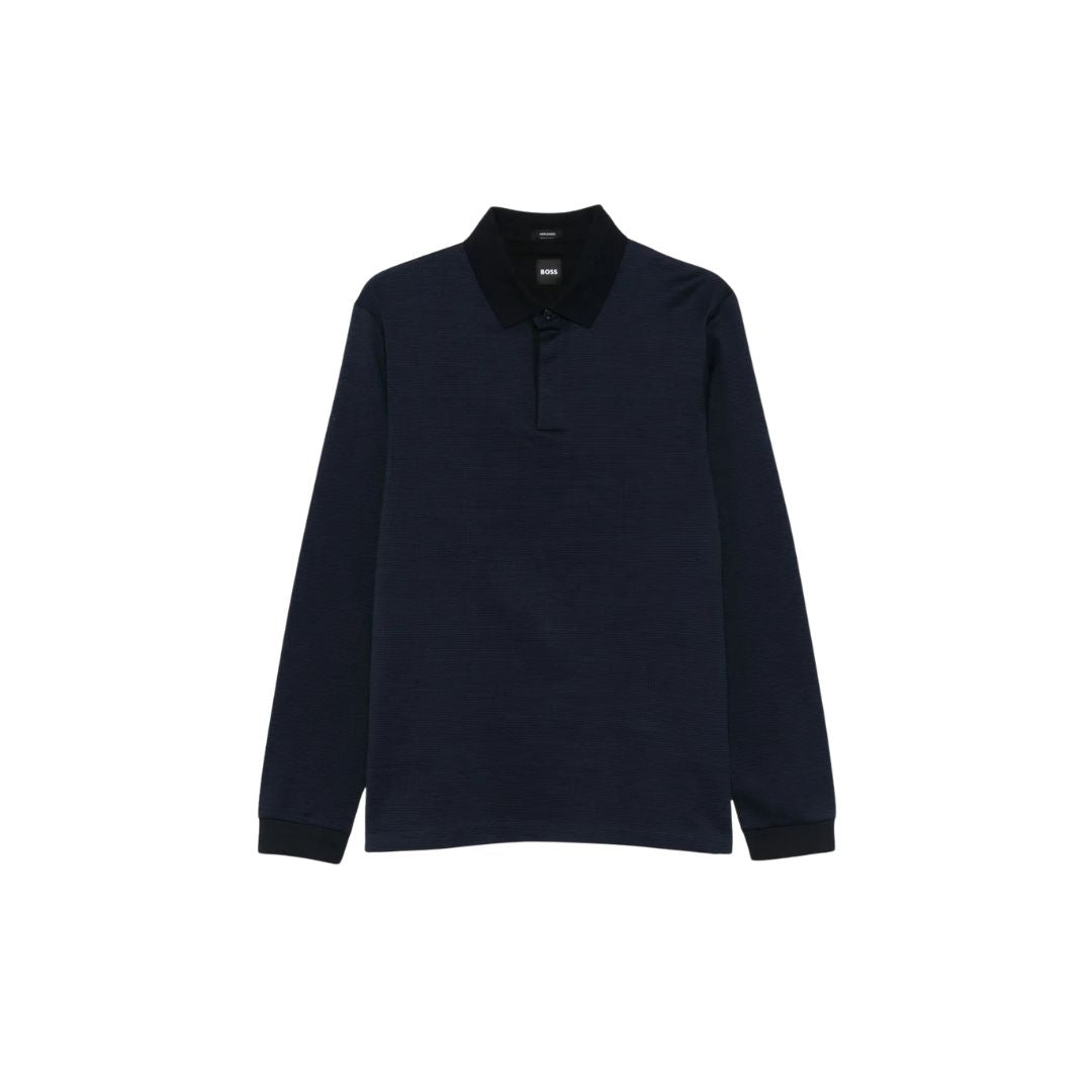 H-Pado 432 Long Sleeve Polo Shirt 50544254