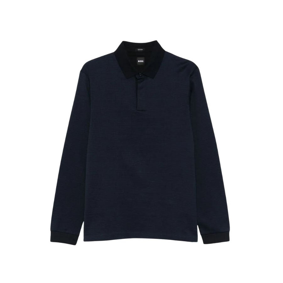 H-Pado 432 Long Sleeve Polo Shirt 50544254