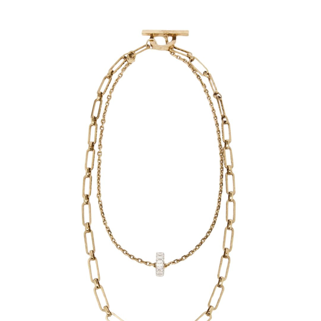 Taranto Metal Double Strand Necklace 2525756044600