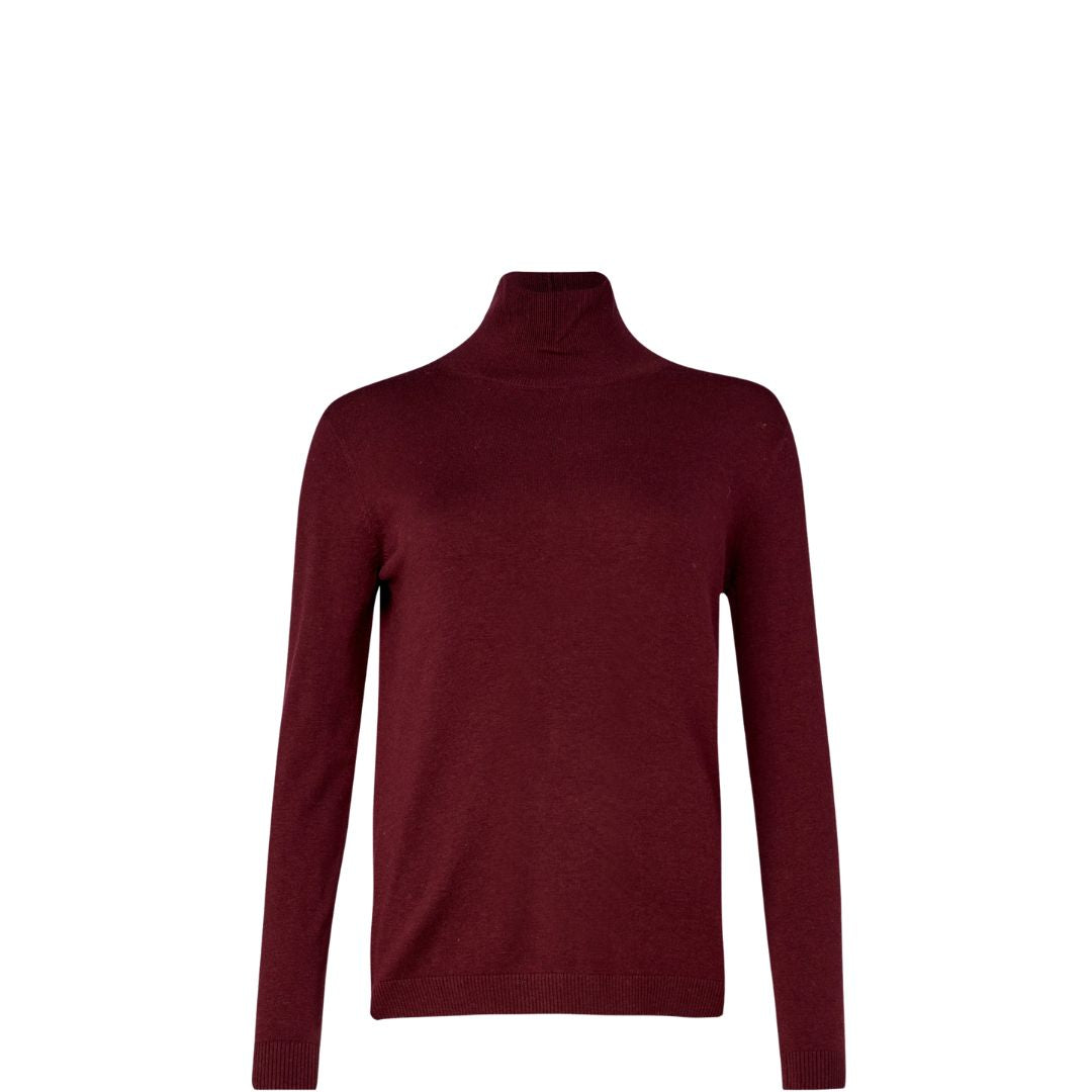 Kiku Silk Blend Turtle Neck Jumper 2525366012600