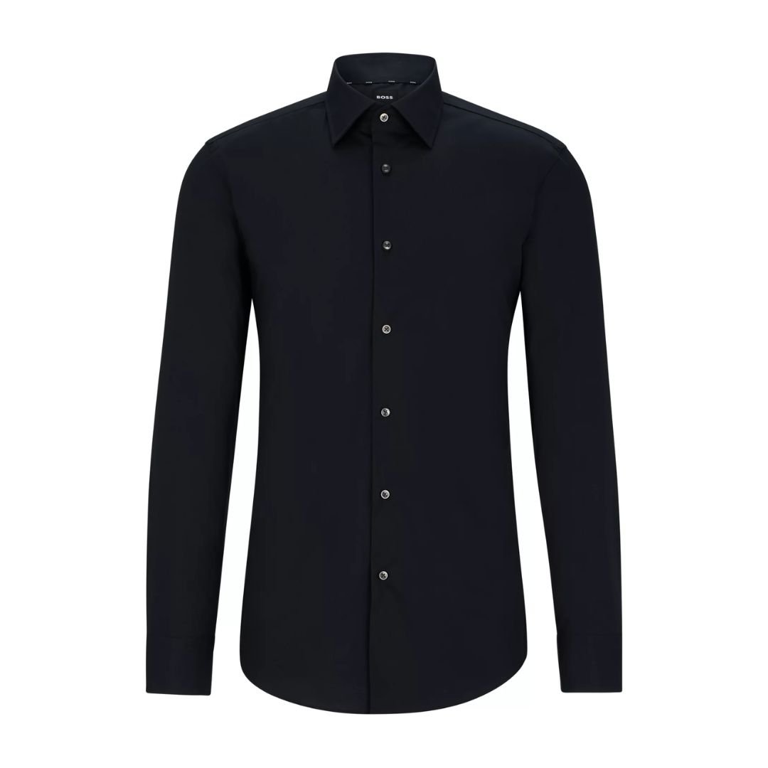 H-Hank-Kent-C1-214 Slim Fit Easy Iron Shirt 50469345