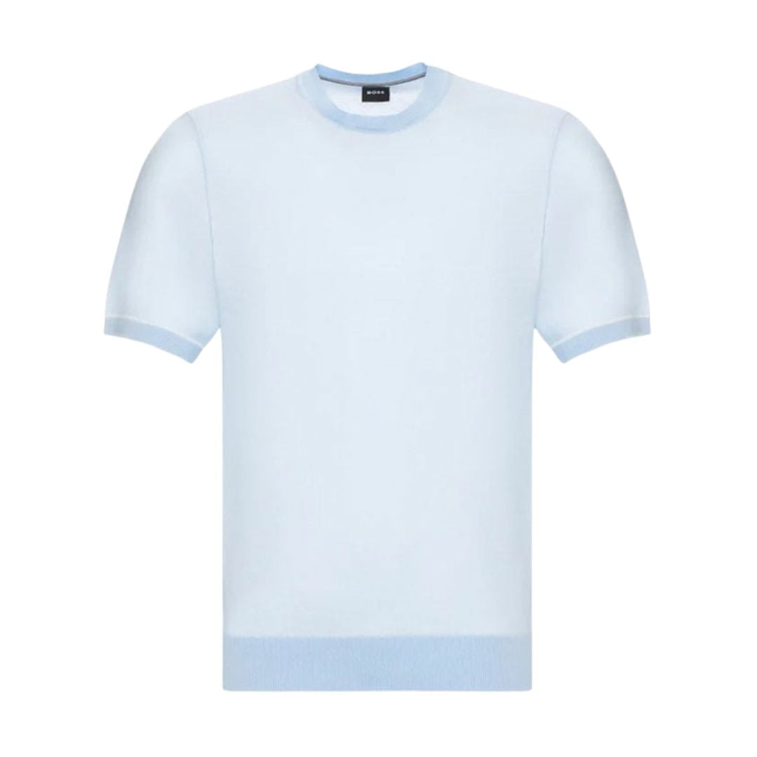 H-Jianfranco Short Sleeve Knitted Jumper 50537642