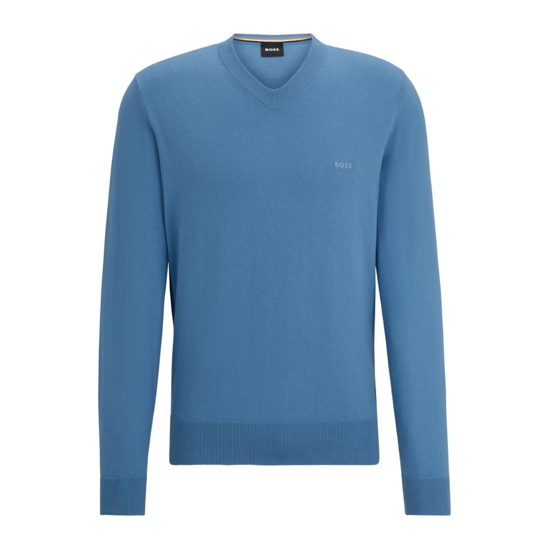 Pacello-L Knitted V-Neck Jumper 50506042