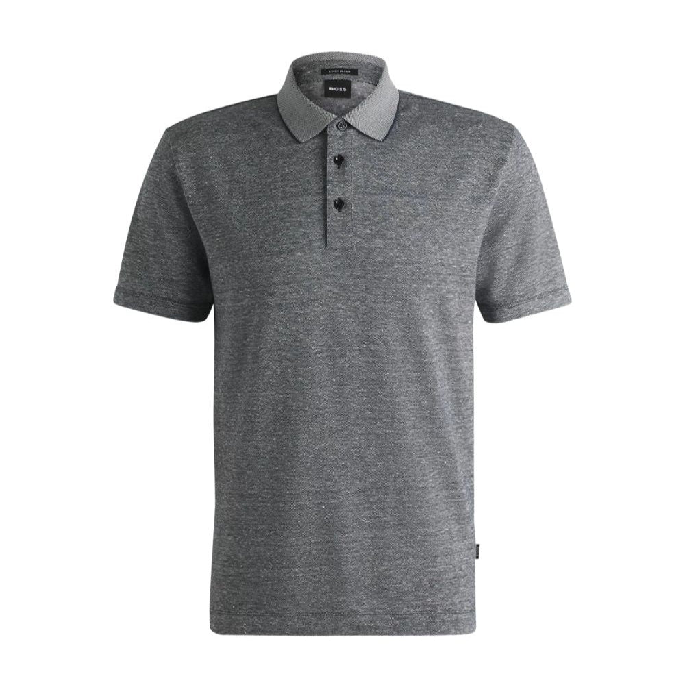 H-Press 28 Linen Blend Polo Shirt 50537501