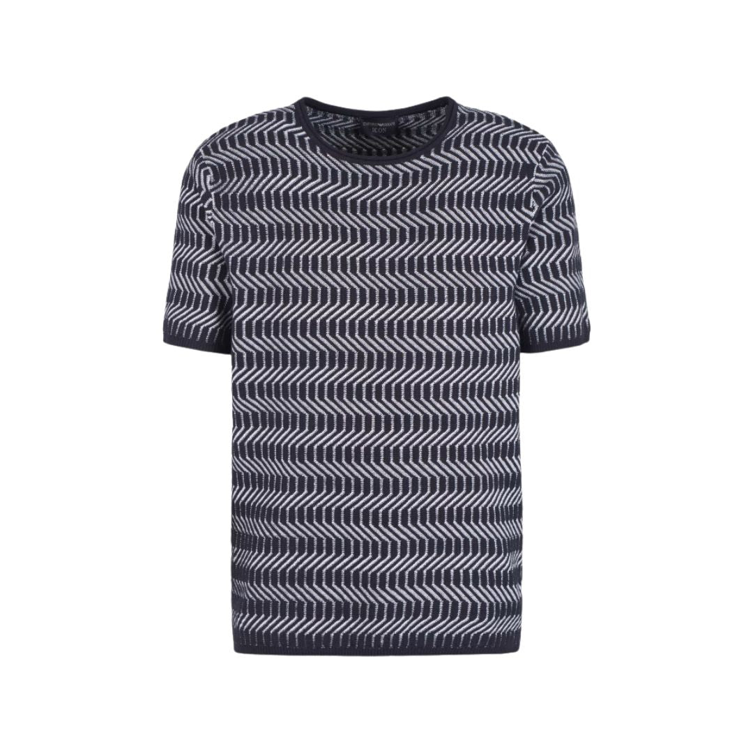 Icon Virgin Wool Crew Neck Jumper EM000510 AF12222