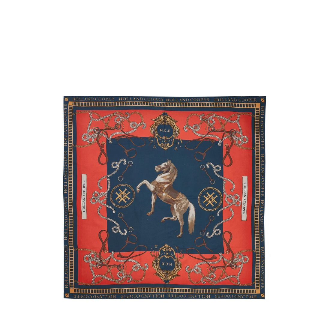 Regal Horse Silk Scarf