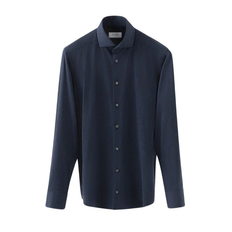 0401~Fitted Slim Two tone Shirt main image 0