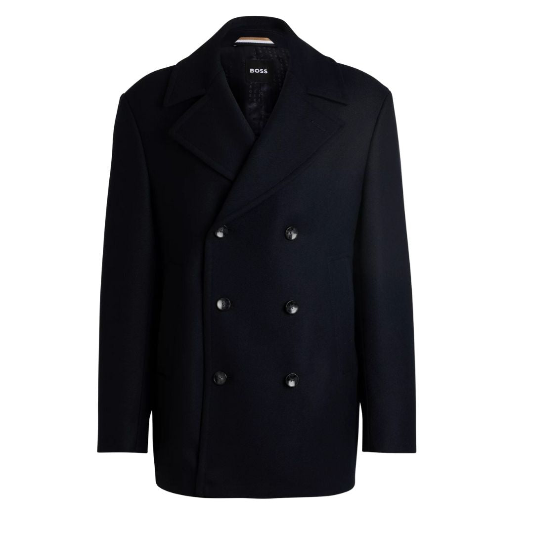 H-Clay-Pcoat-244 Double Breasted Coat 50527932