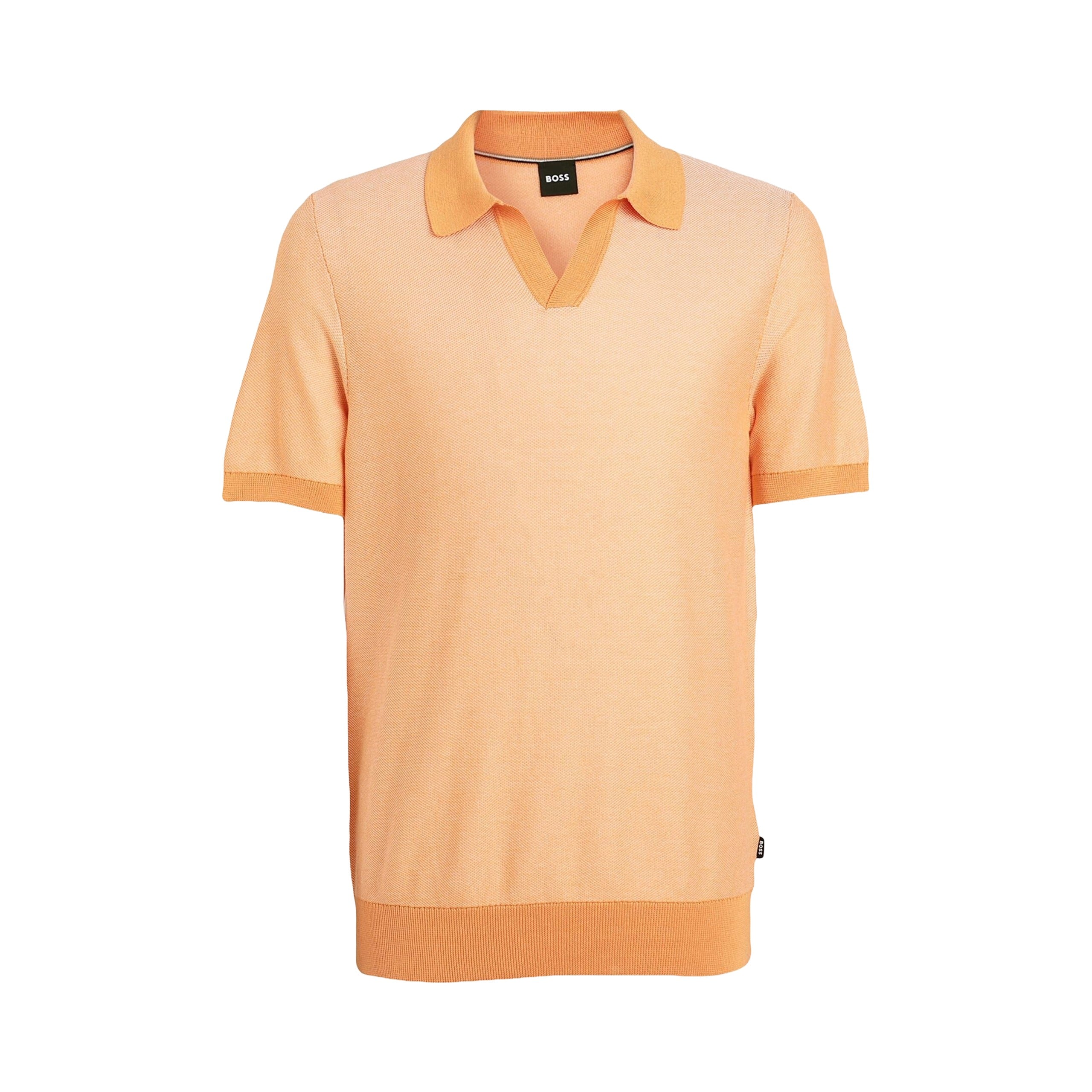 Tempio Short Sleeve Knitted Polo Shirt 50511775