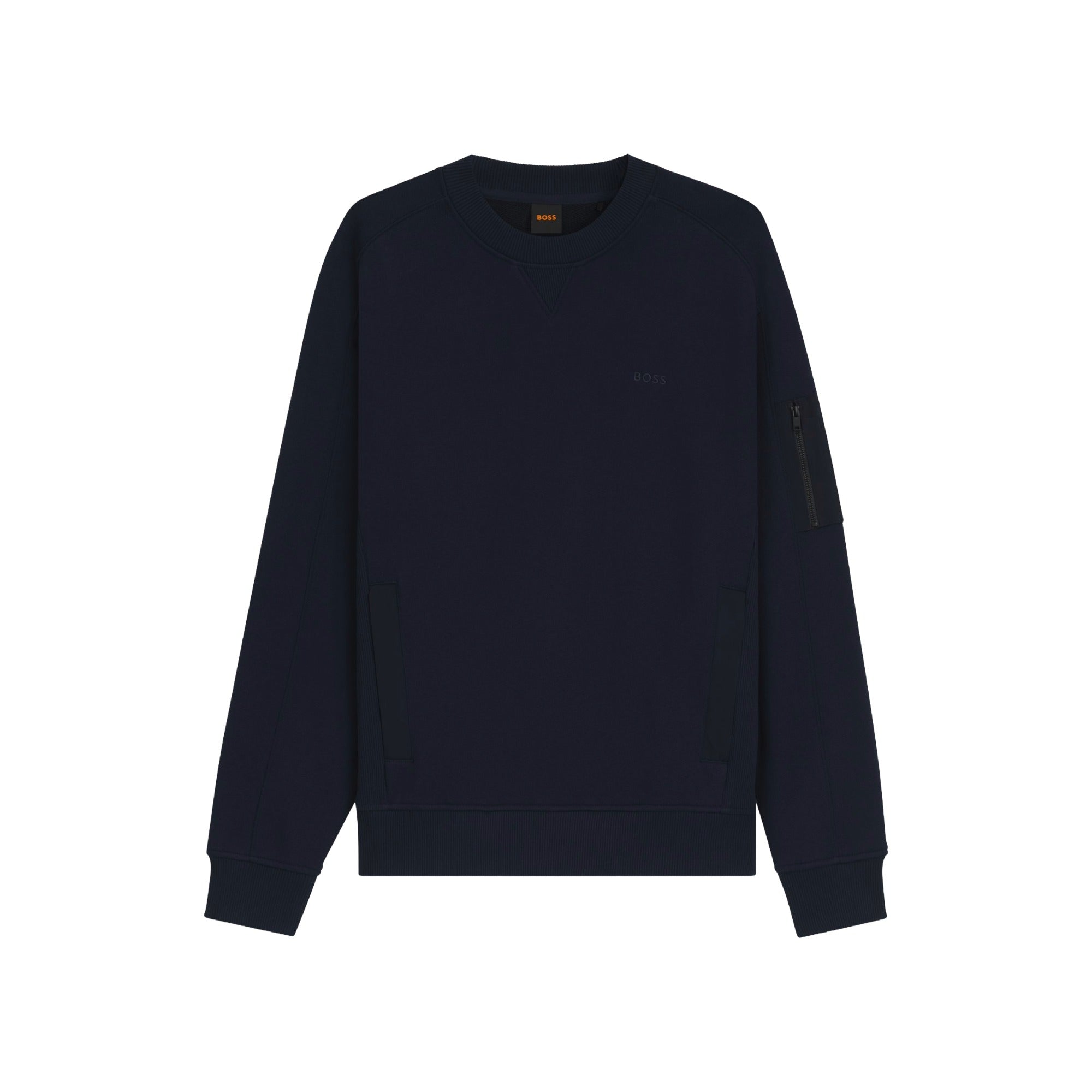 We_Mixed Sweatshirt with Zipped Sleeve Pocket 50543458