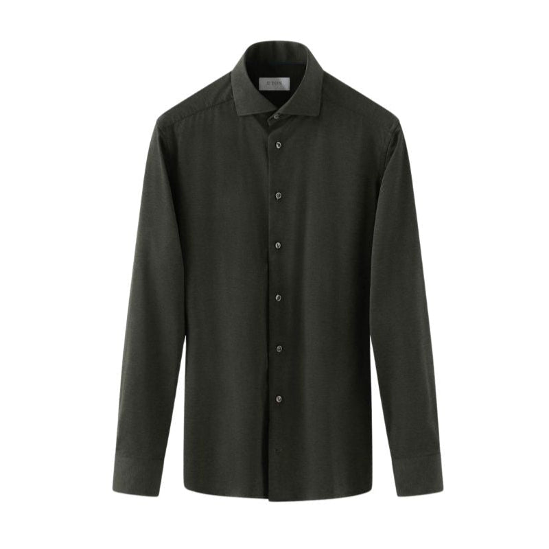 Melange Four-Way Stretch Regular Fit Shirt 100012783