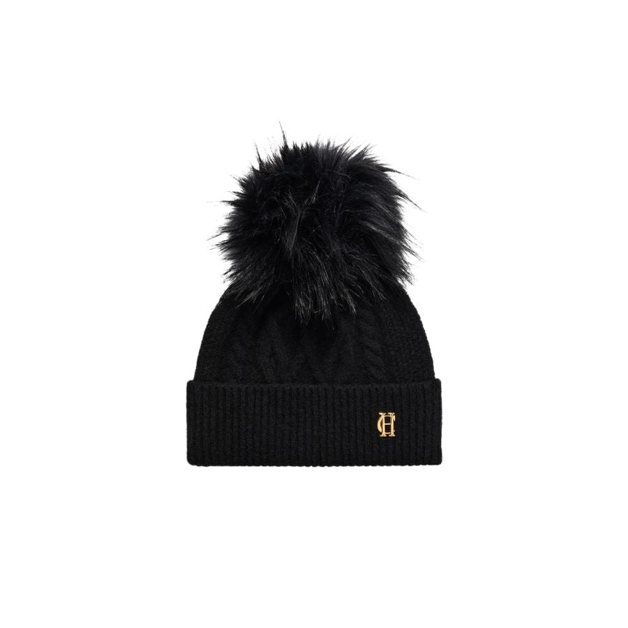 Sloane Cable Bobble Hat