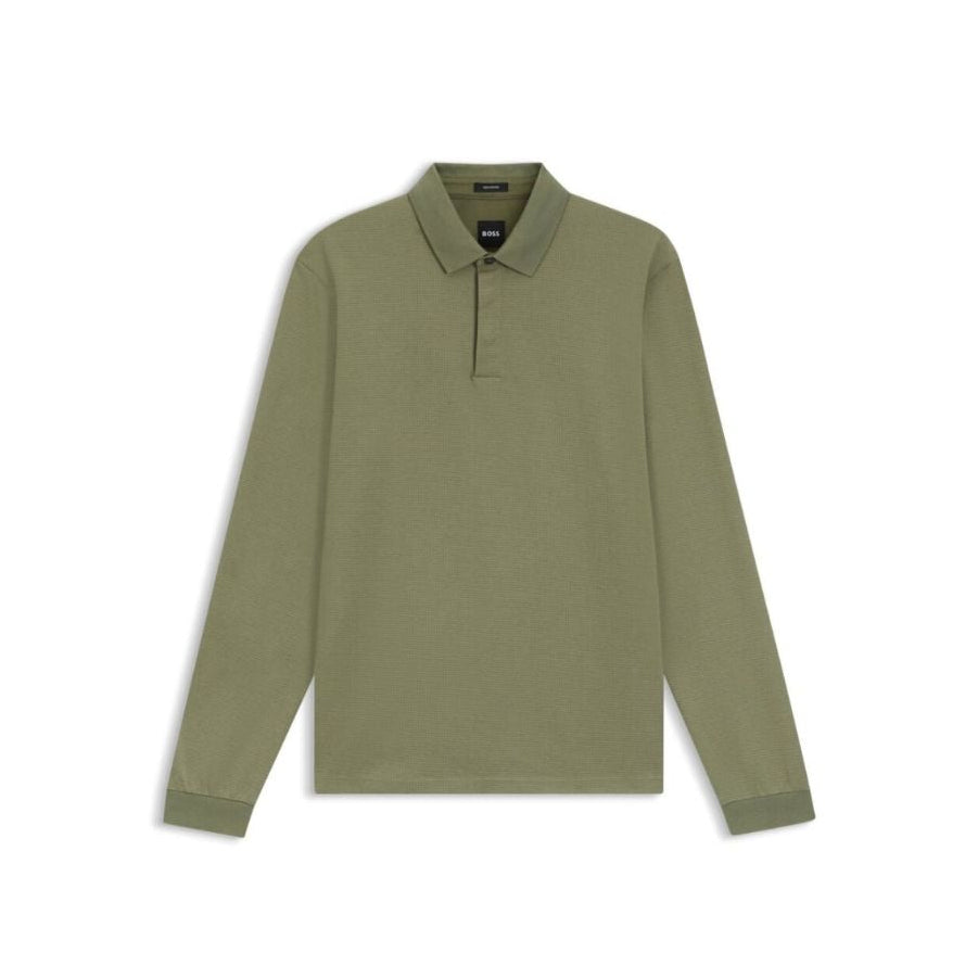 H-Pado 432 Long Sleeve Polo Shirt 50544254