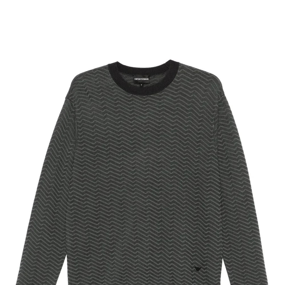 Crew Neck Knitted Jumper EM000864 AF13893