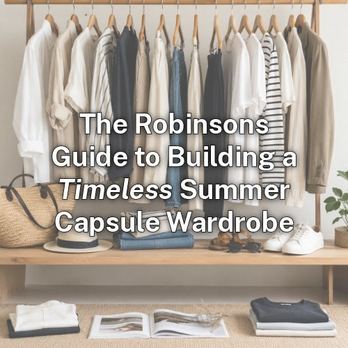 The Robinsons Guide to Building a Timeless Summer Capsule Wardrobe