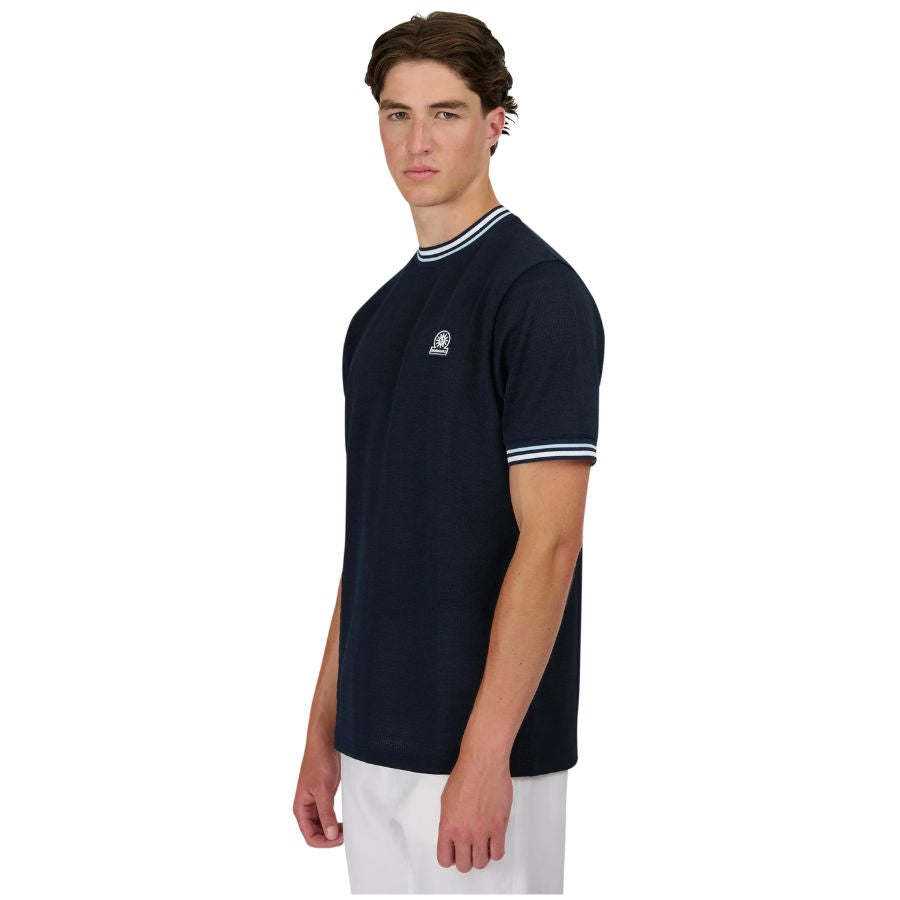 Textured Jacquard Mens T-Shirt MBT12