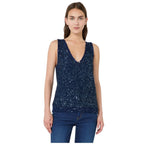 Milord Sequin Detail Womens Sleeveless Top 2625366171600