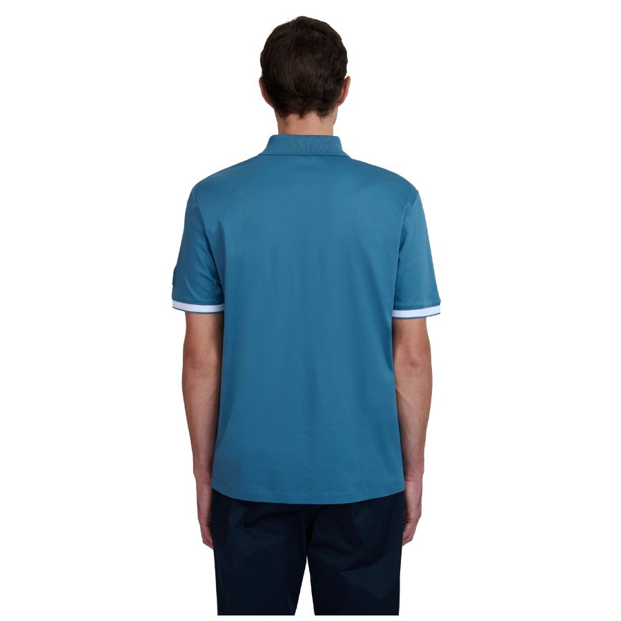 Silicone Zip Mens Polo Shirt MBP10