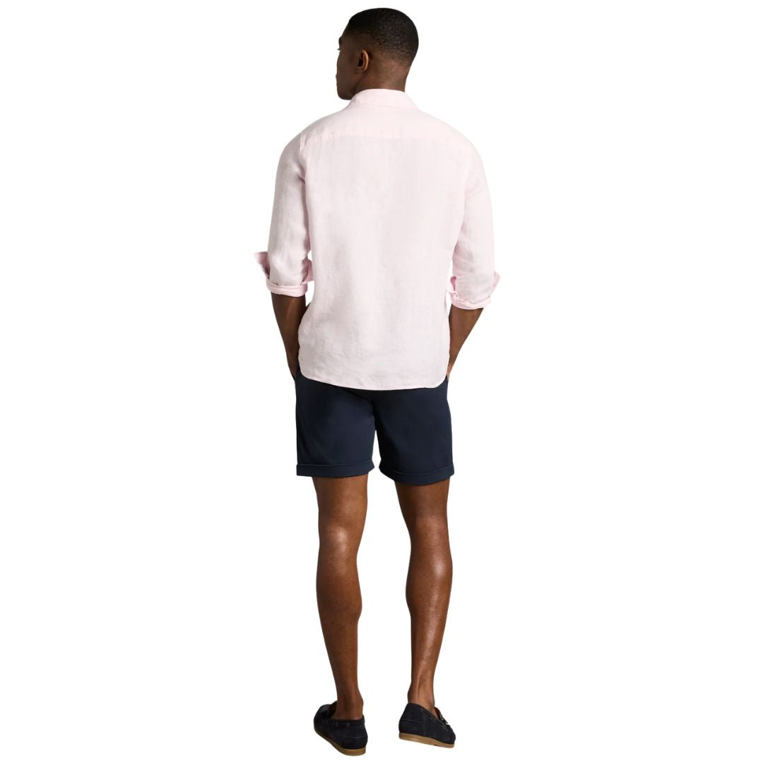 Regular Fit Mens Linen Shirt