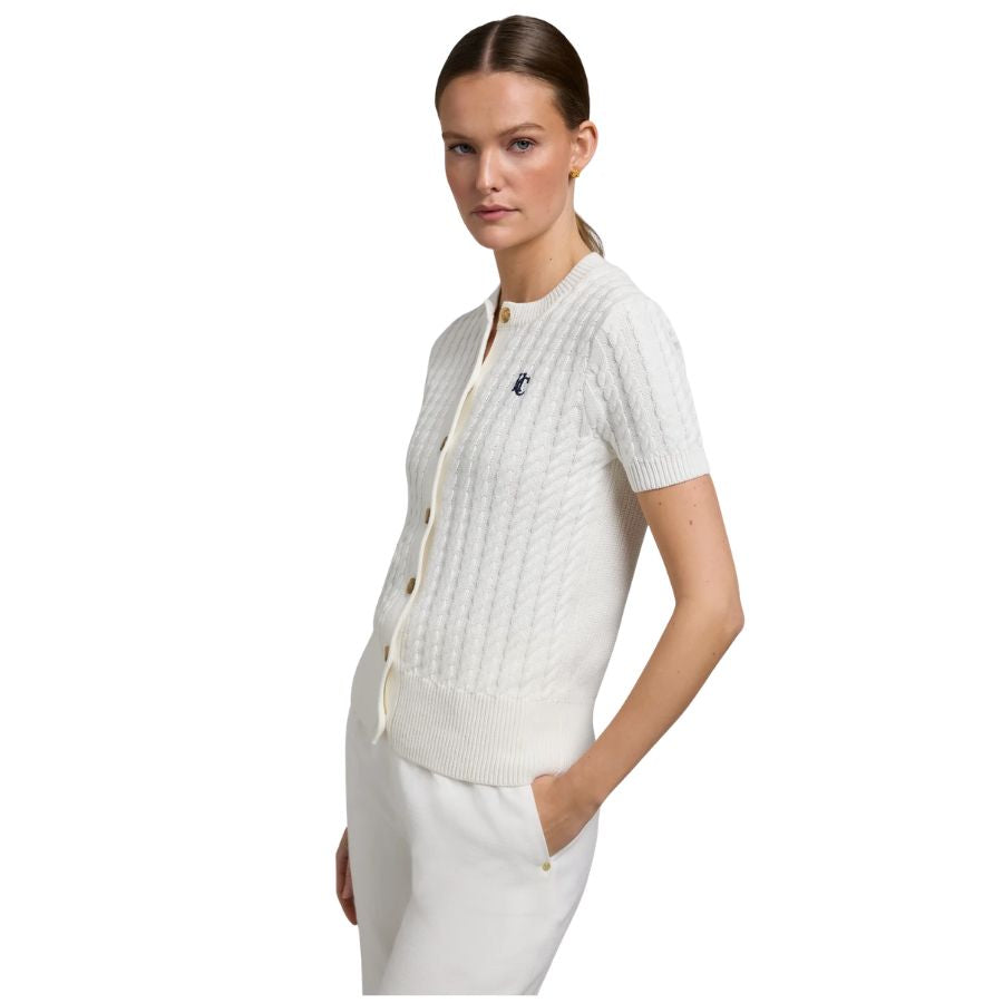 Cotswold Short Sleeve Womens Cardigan