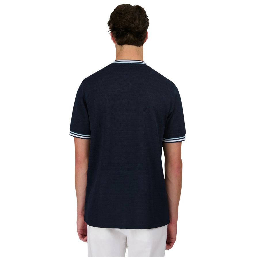 Textured Jacquard Mens T-Shirt MBT12