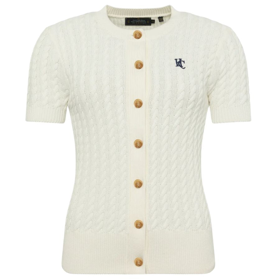 Cotswold Short Sleeve Womens Cardigan