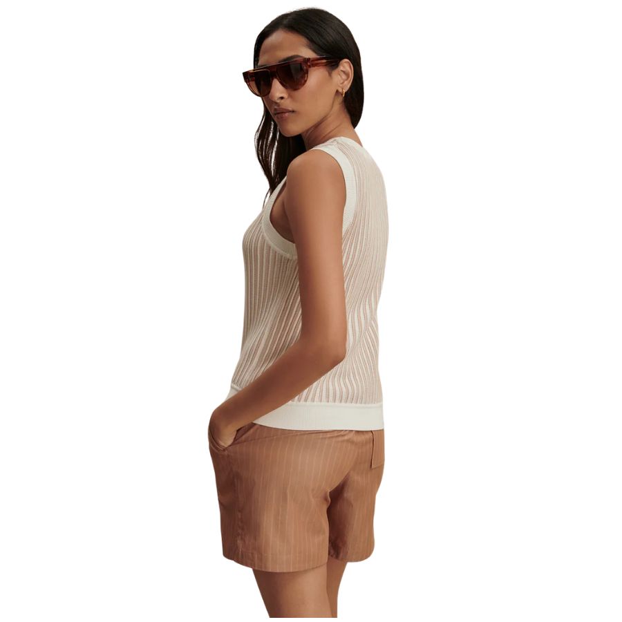 Aldcroft Stitch Knit Womens Tank Top VAR03295