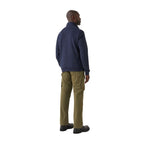 Mens Quarter Zip Cotton Fleece Sweatshirt 103001