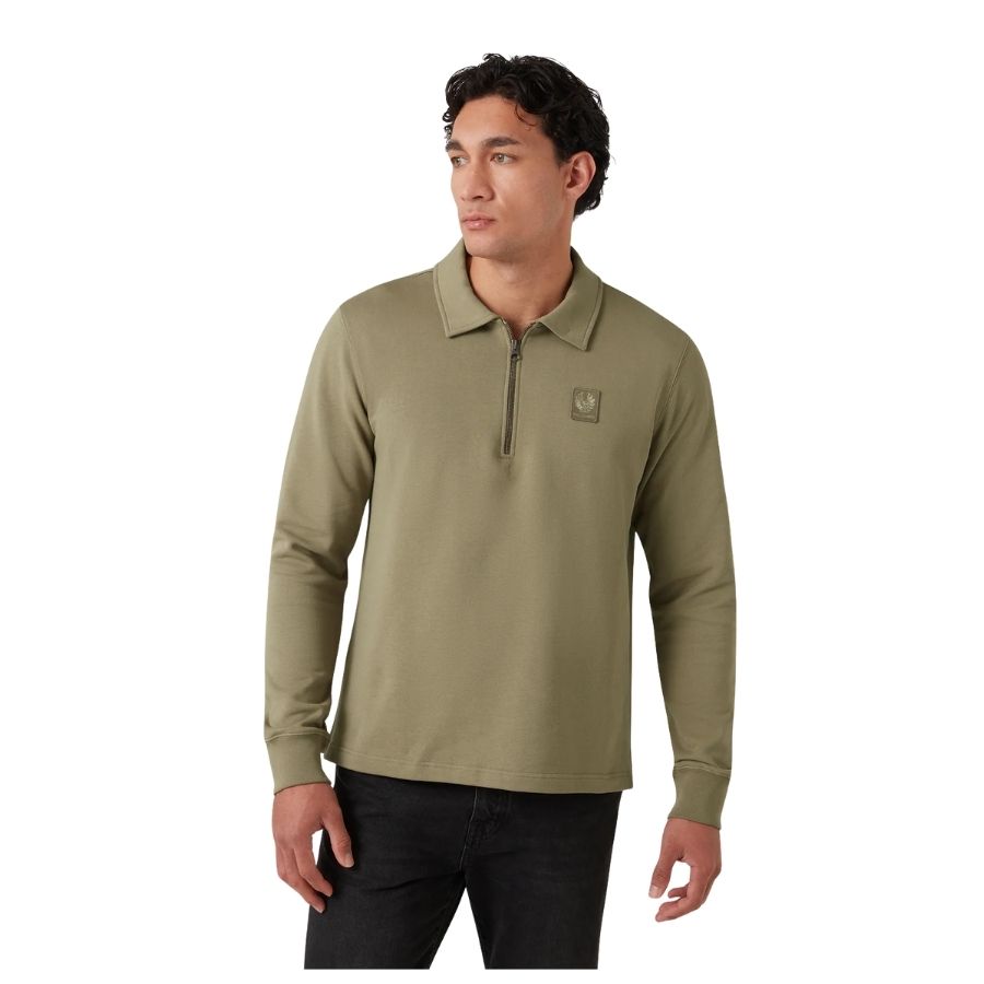 Curator Mens Collared Sweatshirt 105882