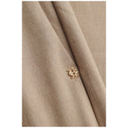 Pleated Womens Wide Leg Trouser