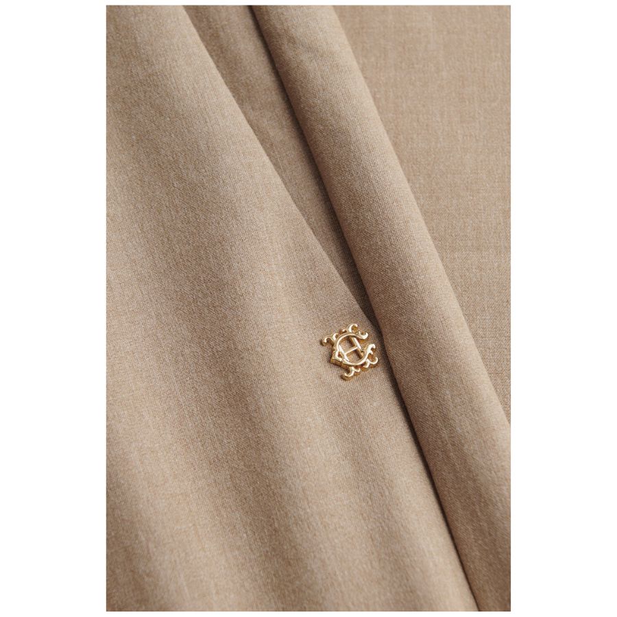 Pleated Womens Wide Leg Trouser