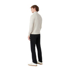 Mens Quarter Zip Cotton Fleece Sweatshirt 103001