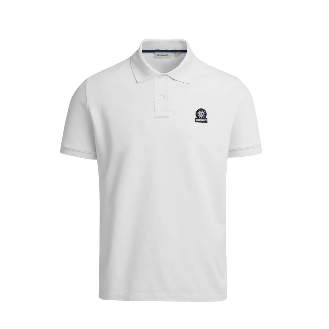Badge Logo Pique Mens Polo Shirt MBP04