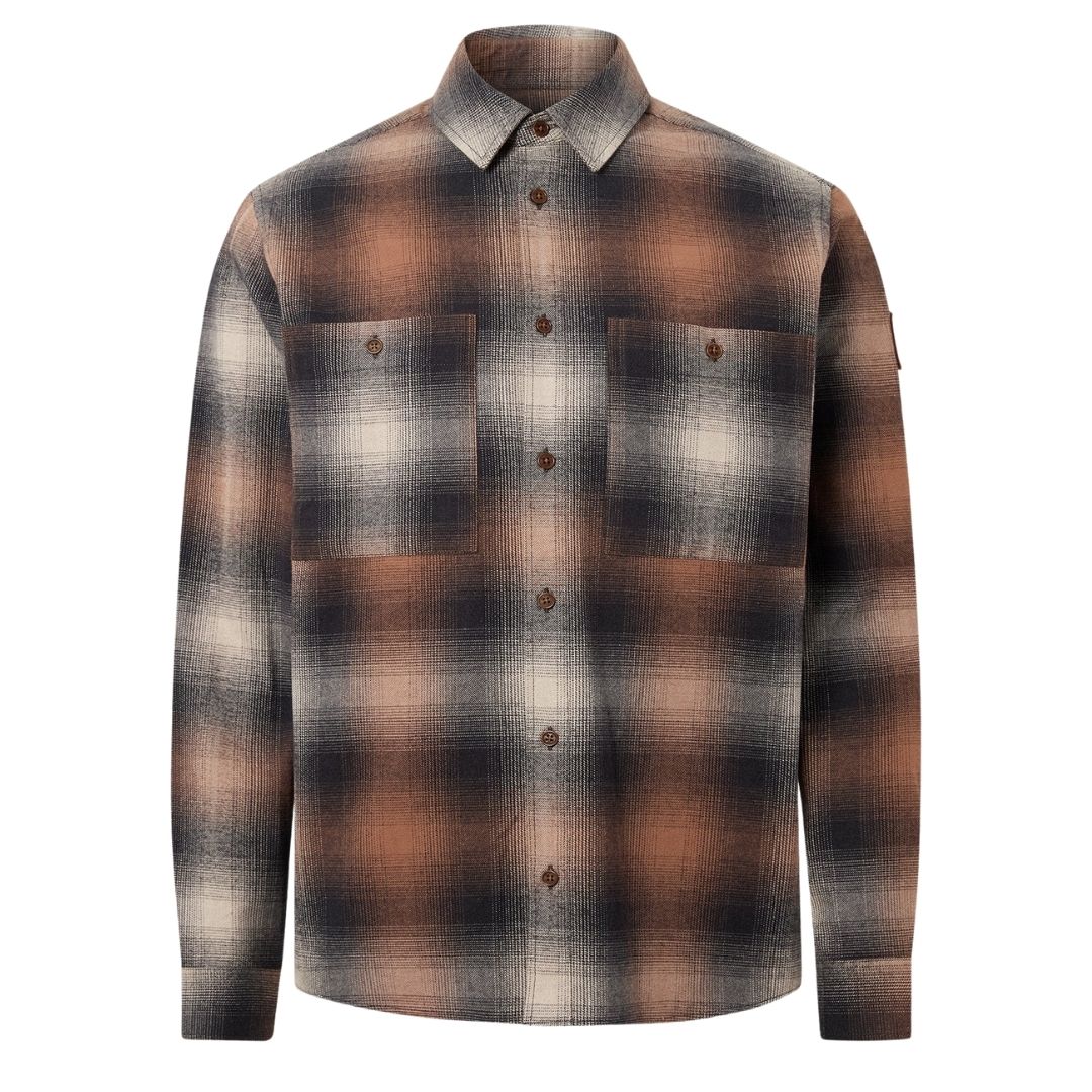 Outpost Brushed Cotton Flannel Mens Shirt 106472