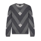 Signature Capsule Diagonal Pattern Mens Jumper EM006247 AF29852