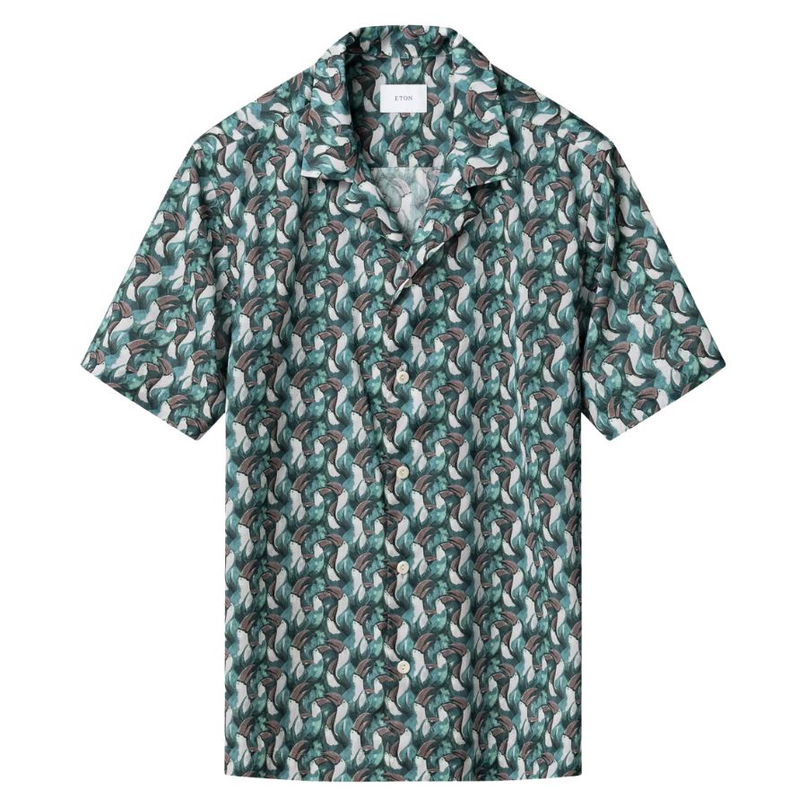 Toucan Print Mens Dress Shirt 100014880