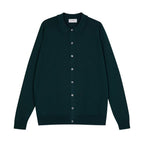 Tibor Button Up Mens Knitted Polo Shirt
