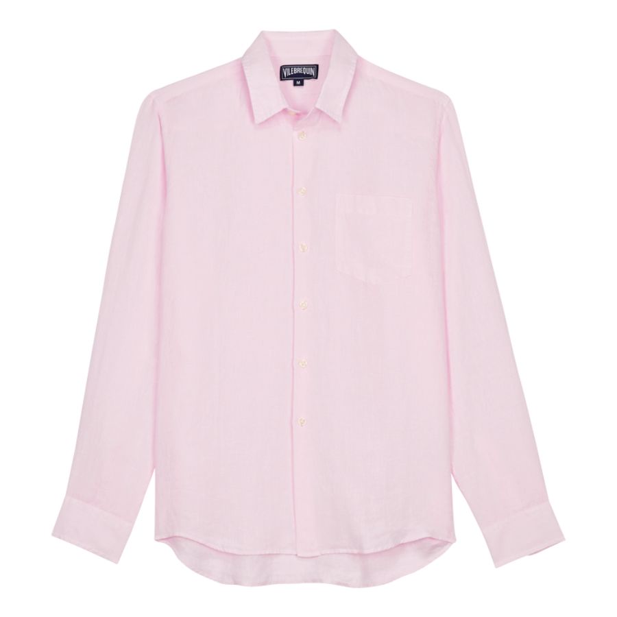 Caroubis Linen Long Sleeve Shirt CRSH9U10