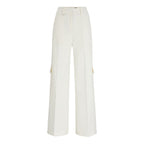 Teneria Straight-Fit Cotton Blend Trousers 50512874