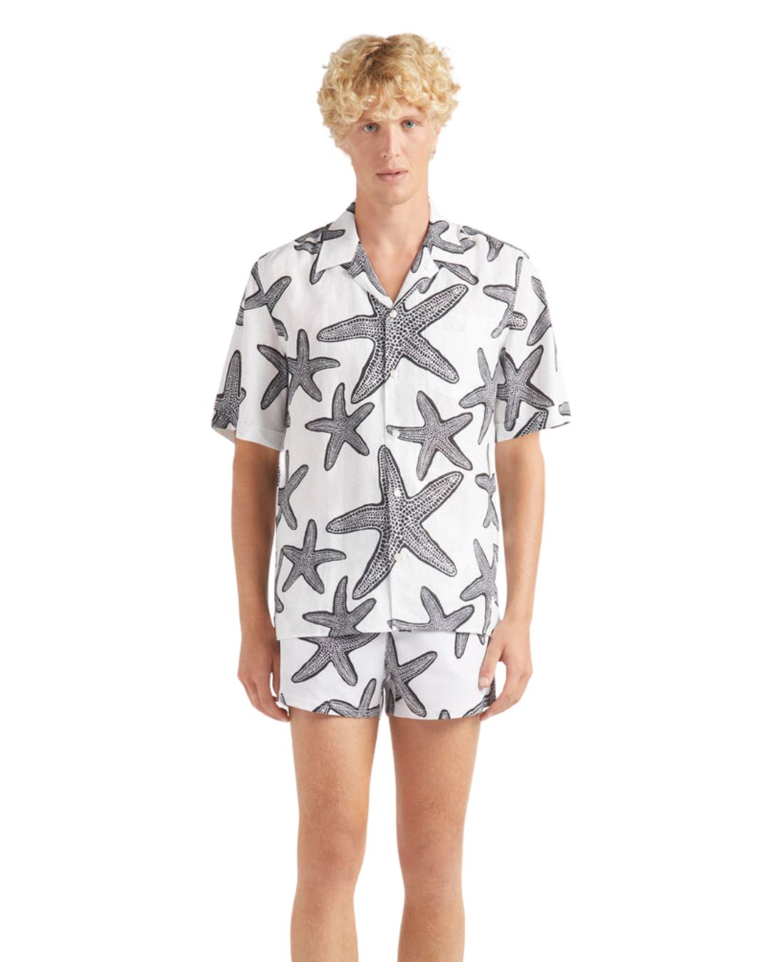 Charli Linen Bowling Shirt HARCU202