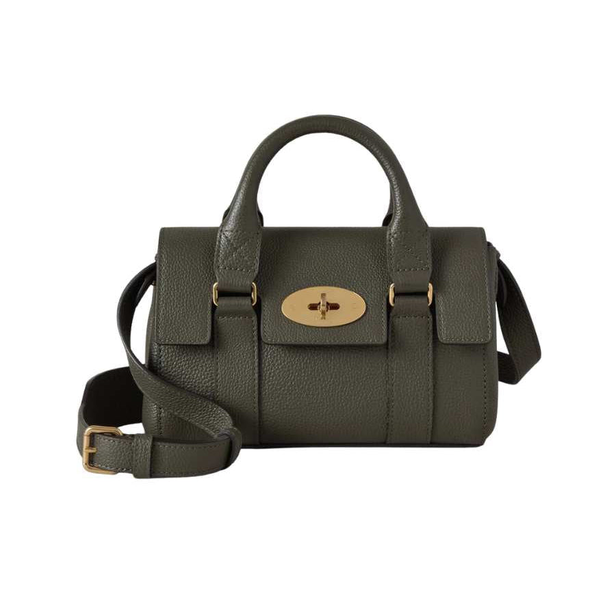 Mini Heritage Bayswater Small Classic Grain Handbag RL8928/205