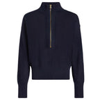 Aurora Half Zip Knit Womens Top VAR01813