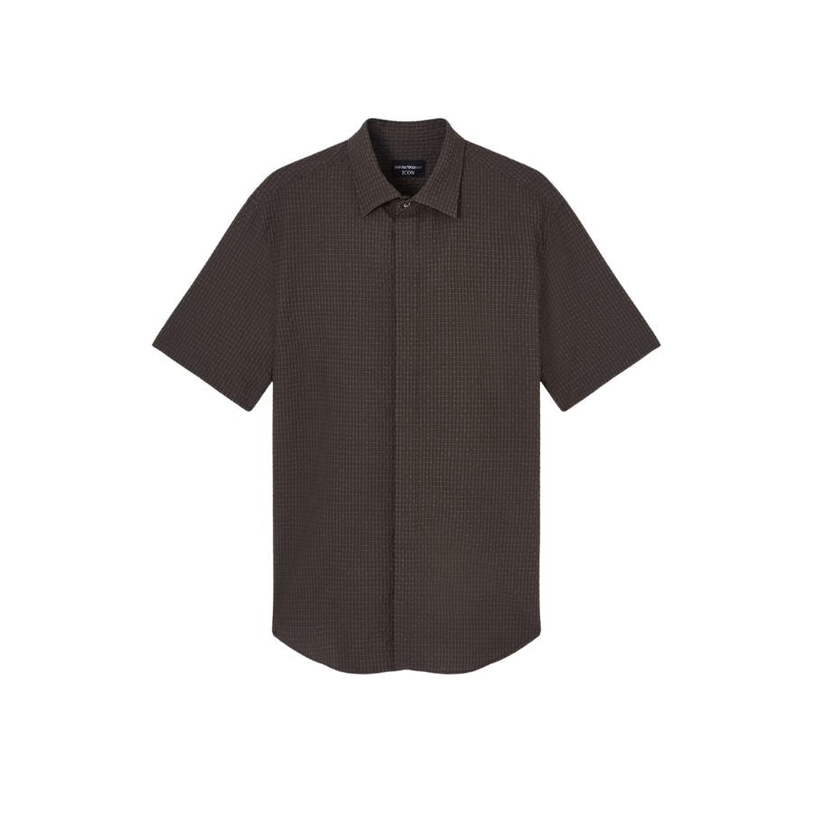 Technical Seersucker Shirt EM005655 TE20392